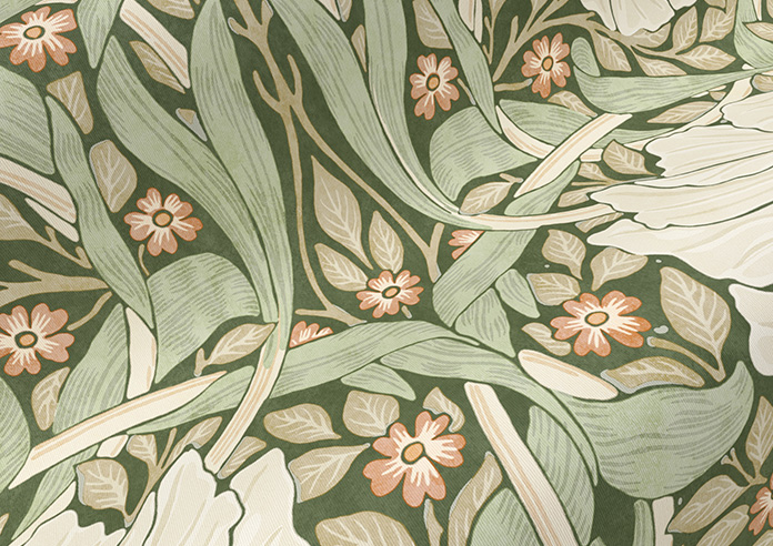 William Morris At Home Pimpernel, Nettle - Roller Blind - Image 4